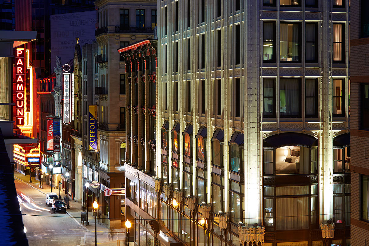 Godfrey Hotel Boston exterior
